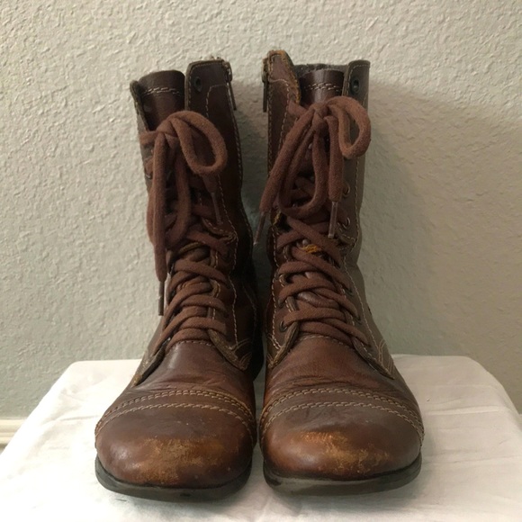 Steve Madden Combat Boots - Picture 1 of 5